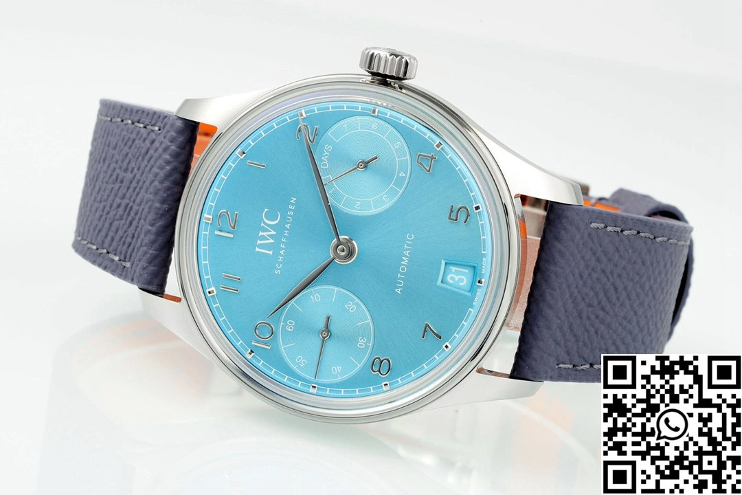 IWC Portugieser IW501708 APS Factory 42mm Stainless Steel Light Blue Dial