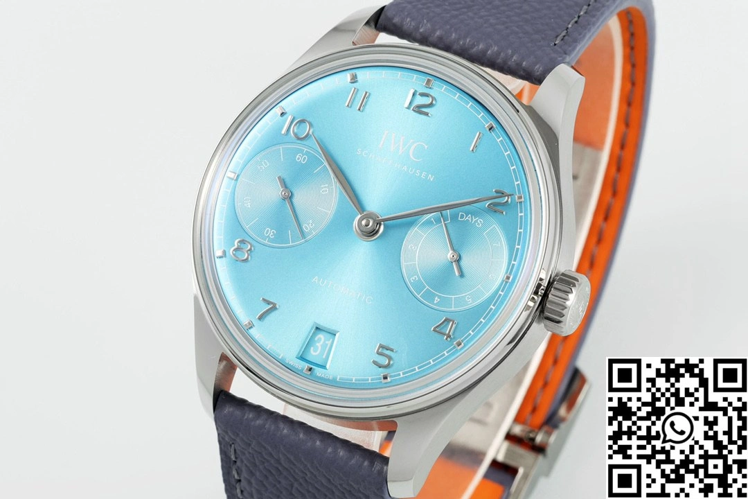 IWC Portugieser IW501708 APS Factory 42mm Stainless Steel Light Blue Dial