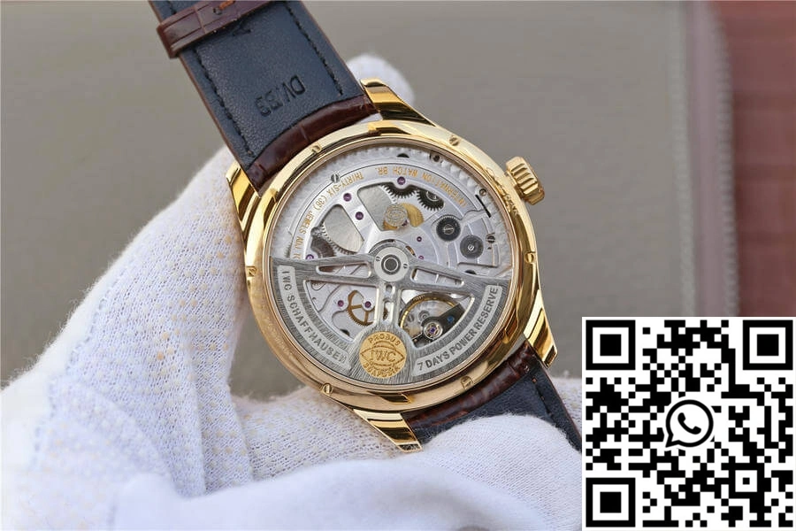 IWC Portugieser IW503502 YL Factory Gold Shell White Dial