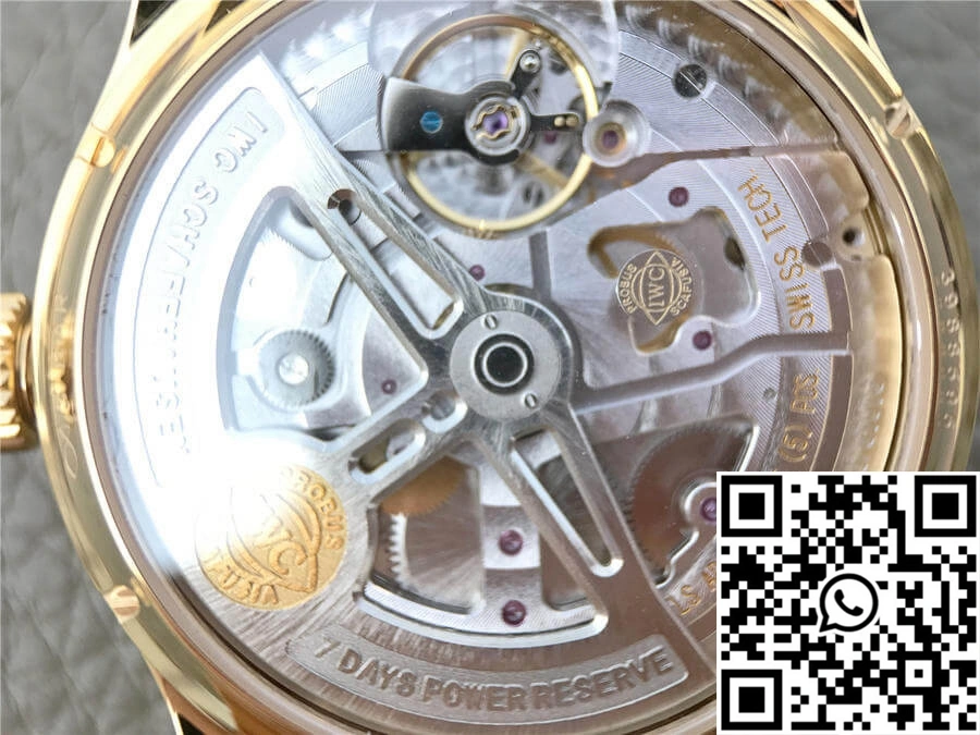IWC Portugieser IW503502 YL Factory Gold Shell White Dial