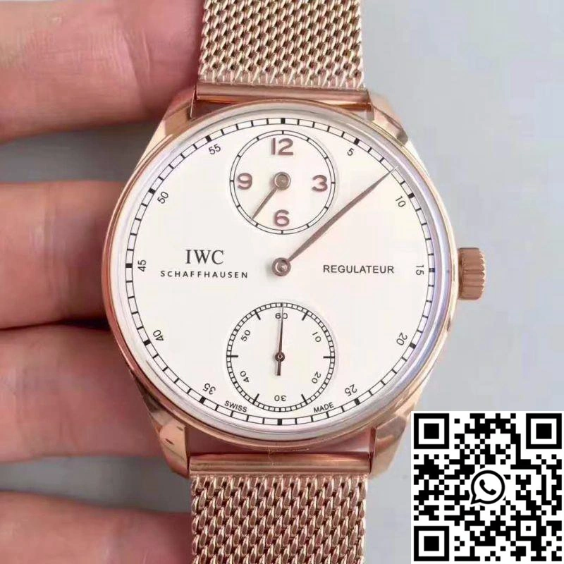 IWC Portugieser Regulateur IW544402 YL Factory White Dial