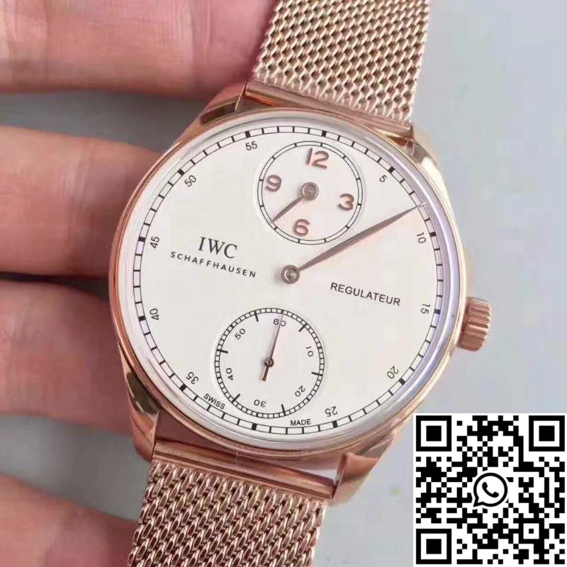 IWC Portugieser Regulateur IW544402 YL Factory White Dial