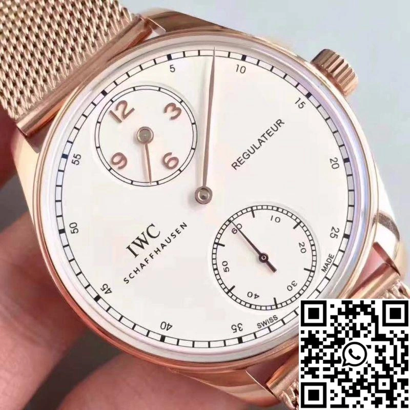 IWC Portugieser Regulateur IW544402 YL Factory White Dial