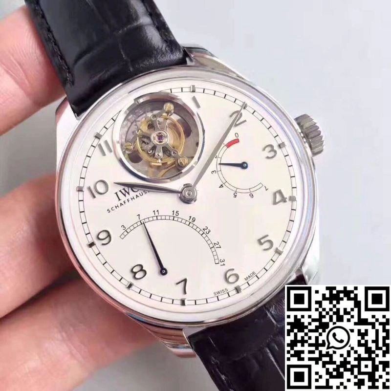 IWC Portugieser Tourbillon Mystere Retrograde IW504601 YL Factory White Dial