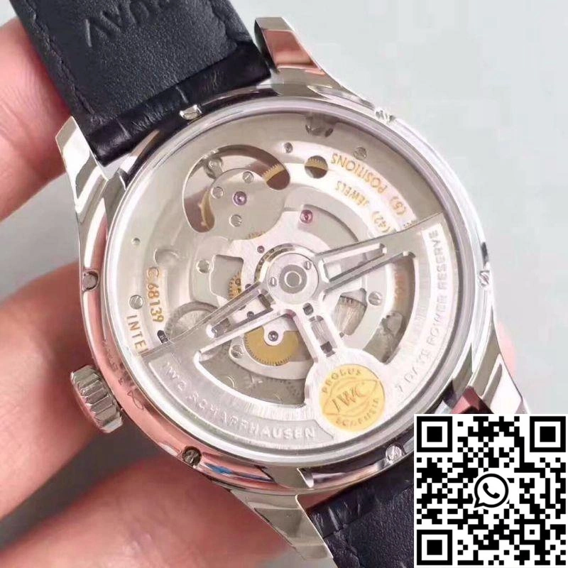 IWC Portugieser Tourbillon Mystere Retrograde IW504601 YL Factory White Dial