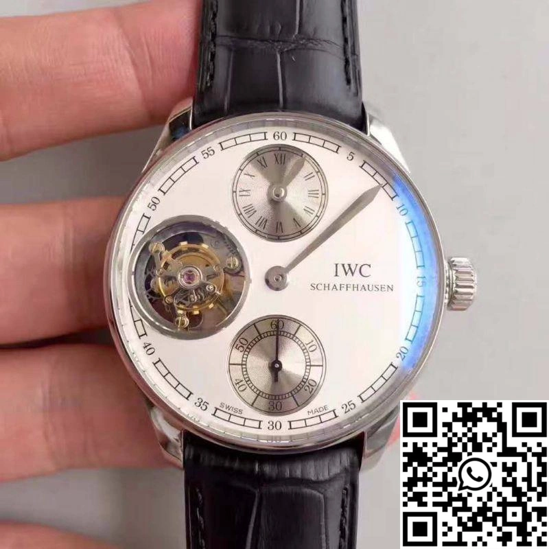 IWC Portugieser Tourbillon Regulator IW544603 YL Factory White Dial
