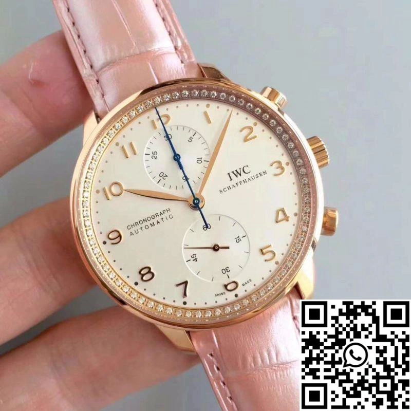 IWC Portuguese Chronograph ZF Factory White Dial