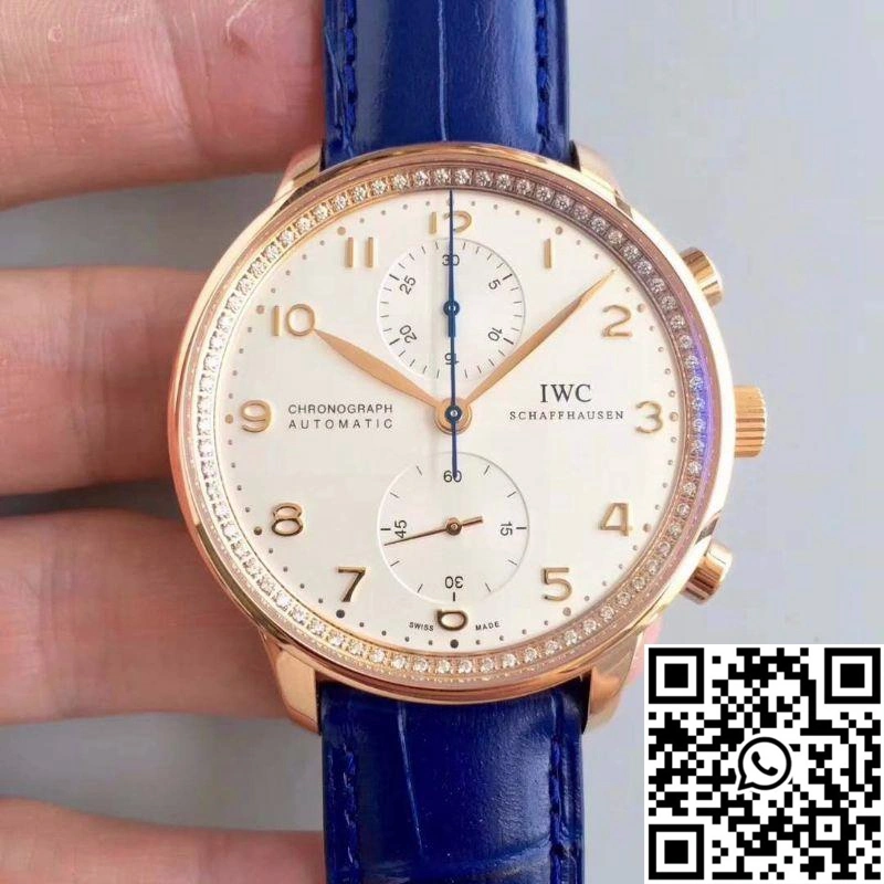 IWC Portuguese Chronograph ZF Factory White Dial