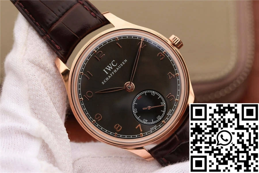 IWC Portuguese IW545406 ZF Factory Brown Dial