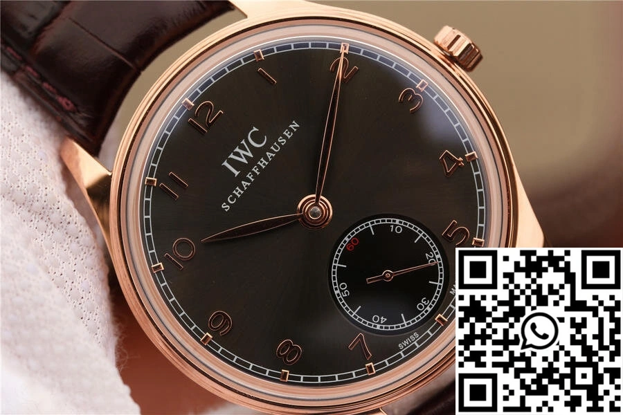 IWC Portuguese IW545406 ZF Factory Brown Dial