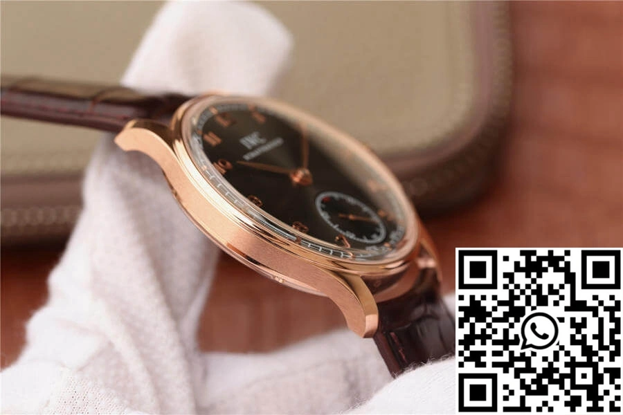 IWC Portuguese IW545406 ZF Factory Brown Dial