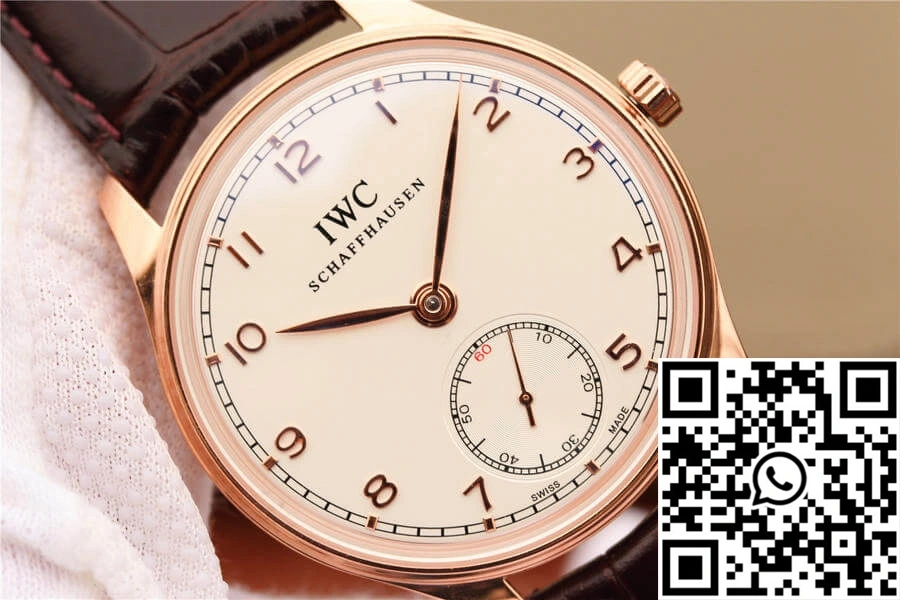 IWC Portuguese IW545409 ZF Factory Rose Gold White Dial