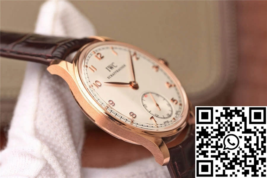 IWC Portuguese IW545409 ZF Factory Rose Gold White Dial