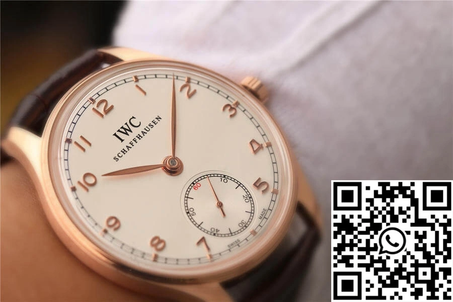 IWC Portuguese IW545409 ZF Factory Rose Gold White Dial