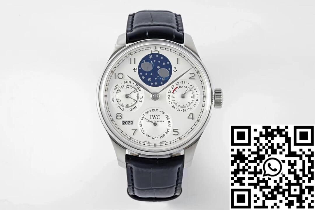 IWC Portuguese Perpetual Calendar IW503406 APS Factory White Dial