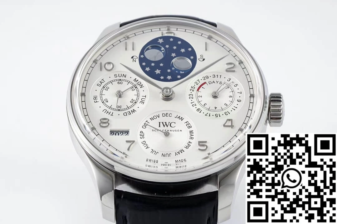 IWC Portuguese Perpetual Calendar IW503406 APS Factory White Dial