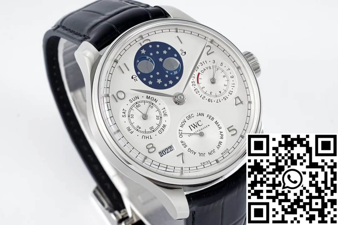 IWC Portuguese Perpetual Calendar IW503406 APS Factory White Dial