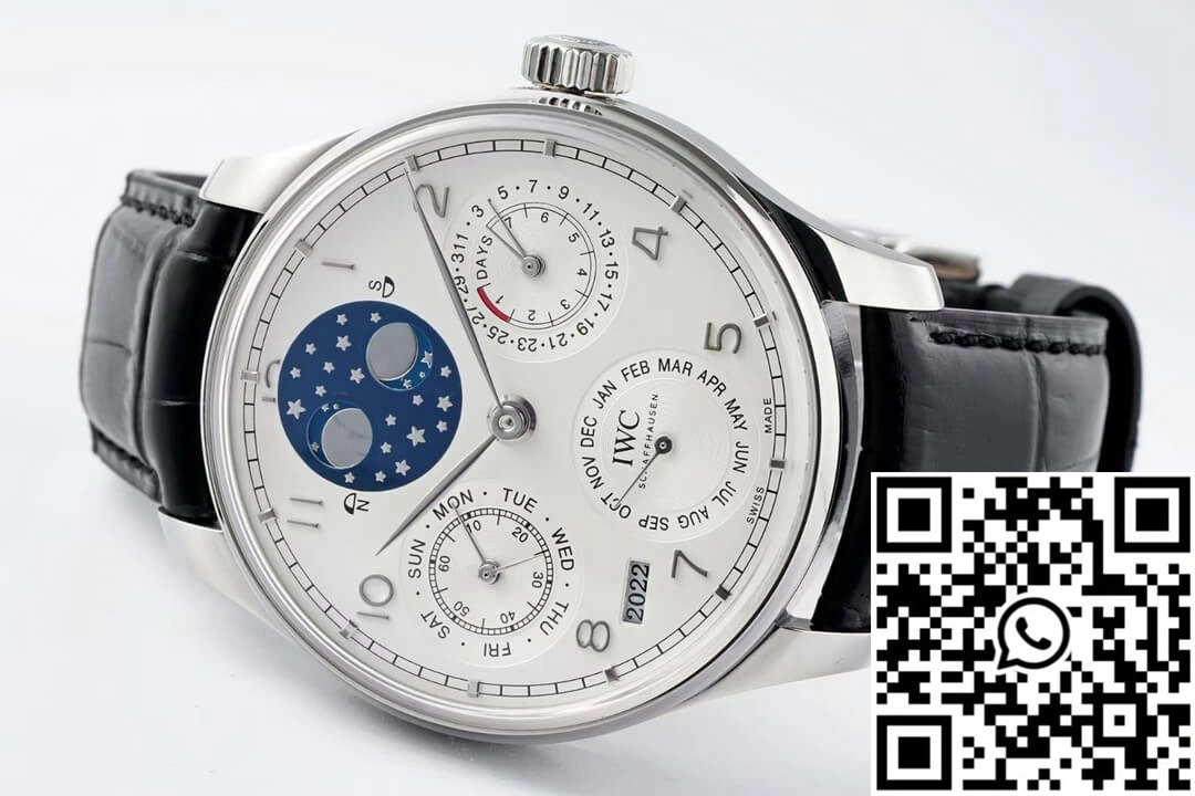 IWC Portuguese Perpetual Calendar IW503406 APS Factory White Dial