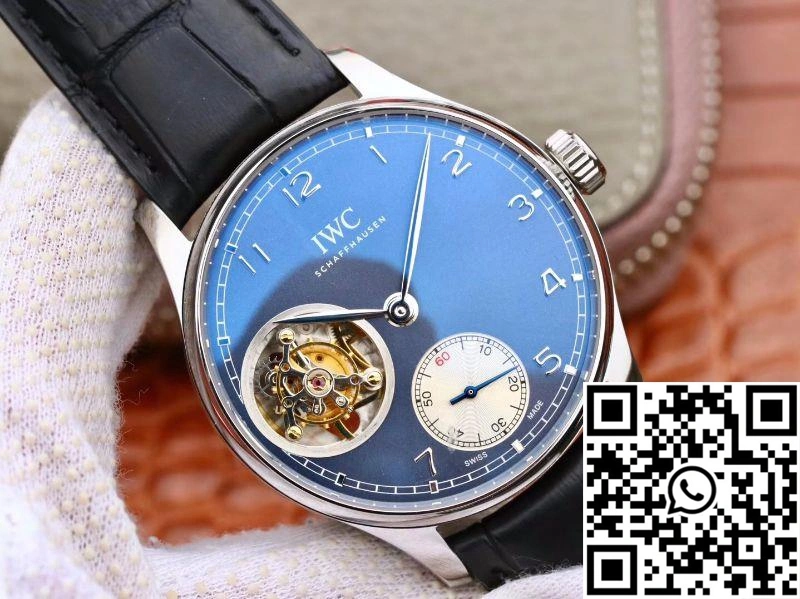 IWC Portuguese Tourbillon IW546302 ZF Factory Blue Dial