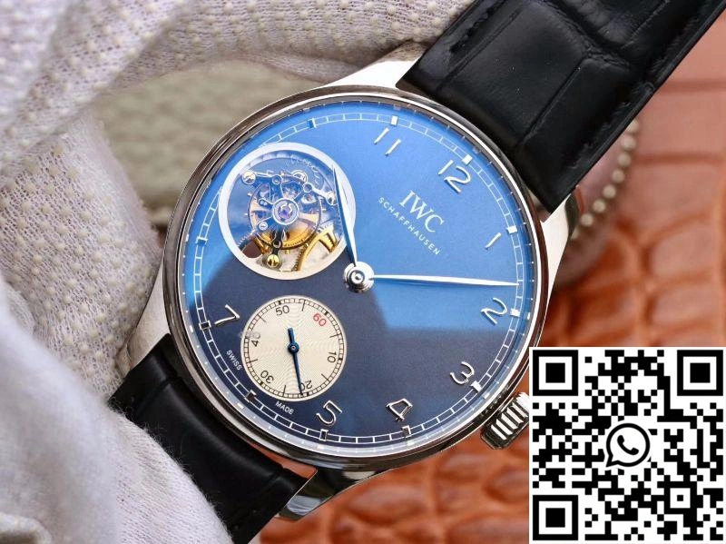 IWC Portuguese Tourbillon IW546302 ZF Factory Blue Dial