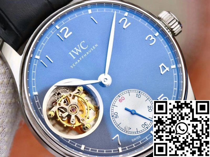 IWC Portuguese Tourbillon IW546302 ZF Factory Blue Dial