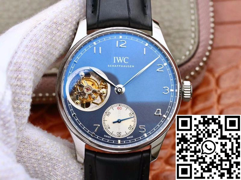 IWC Portuguese Tourbillon IW546302 ZF Factory Blue Dial