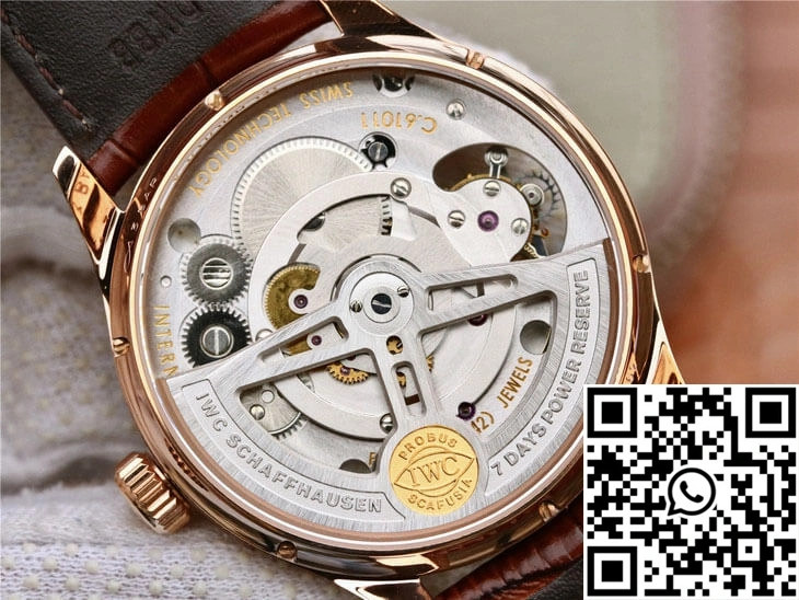 IWC Portuguese Tourbillon IW546302 ZF Factory Rose Gold