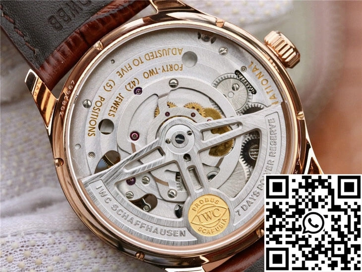 IWC Portuguese Tourbillon IW546302 ZF Factory Rose Gold