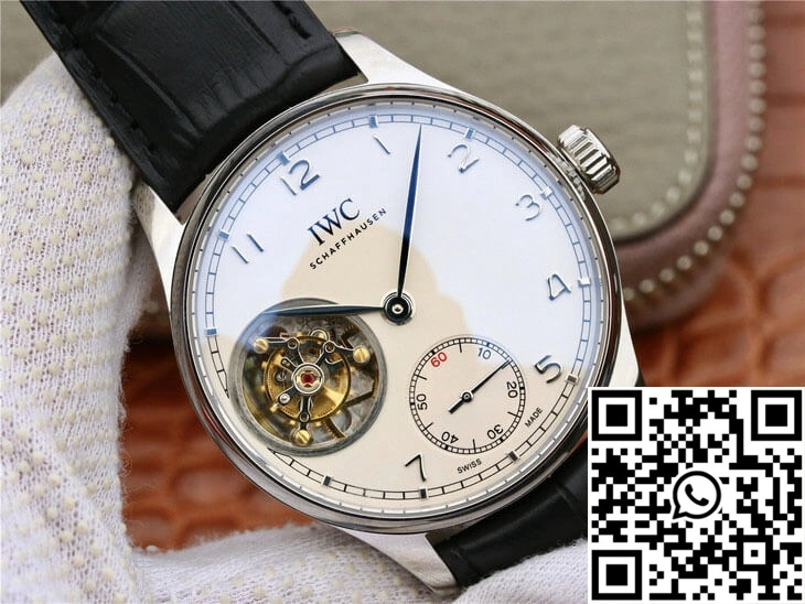 IWC Portuguese Tourbillon ZF Factory Stainless Steel White Dial