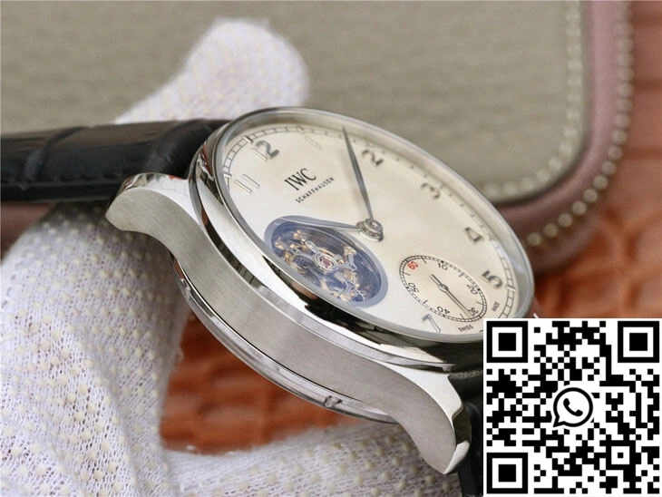 IWC Portuguese Tourbillon ZF Factory Stainless Steel White Dial