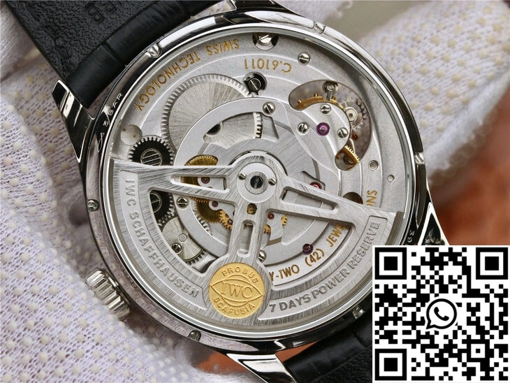 IWC Portuguese Tourbillon ZF Factory Stainless Steel White Dial