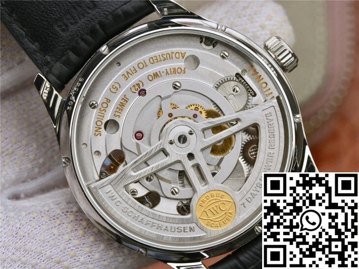 IWC Portuguese Tourbillon ZF Factory Stainless Steel White Dial