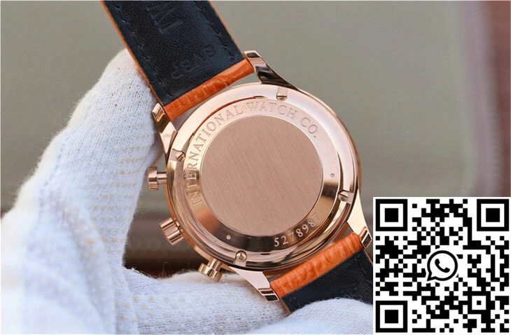 IWC Portuguese ZF Factory Orange Cowhide Strap