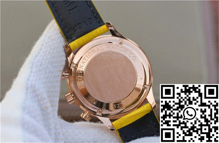 IWC Portuguese ZF Factory Yellow Cowhide Strap