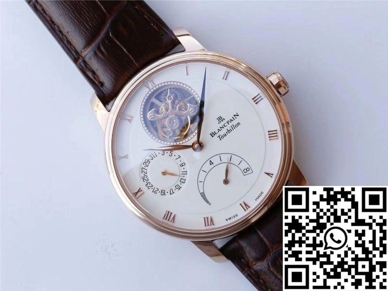 JB Factory Blancpain Villeret Tourbillon 8 Jours 6025-3642-55b