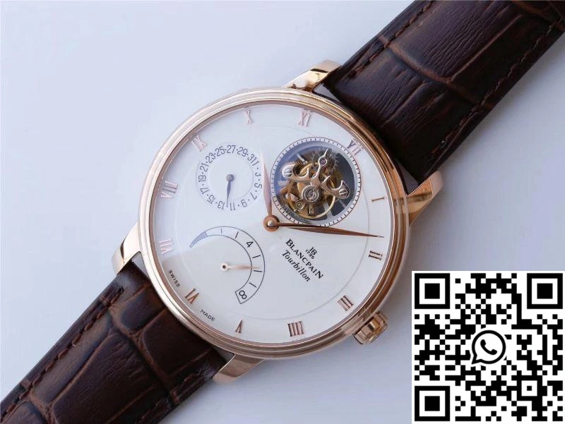 JB Factory Blancpain Villeret Tourbillon 8 Jours 6025-3642-55b