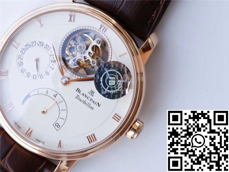 JB Factory Blancpain Villeret Tourbillon 8 Jours 6025-3642-55b