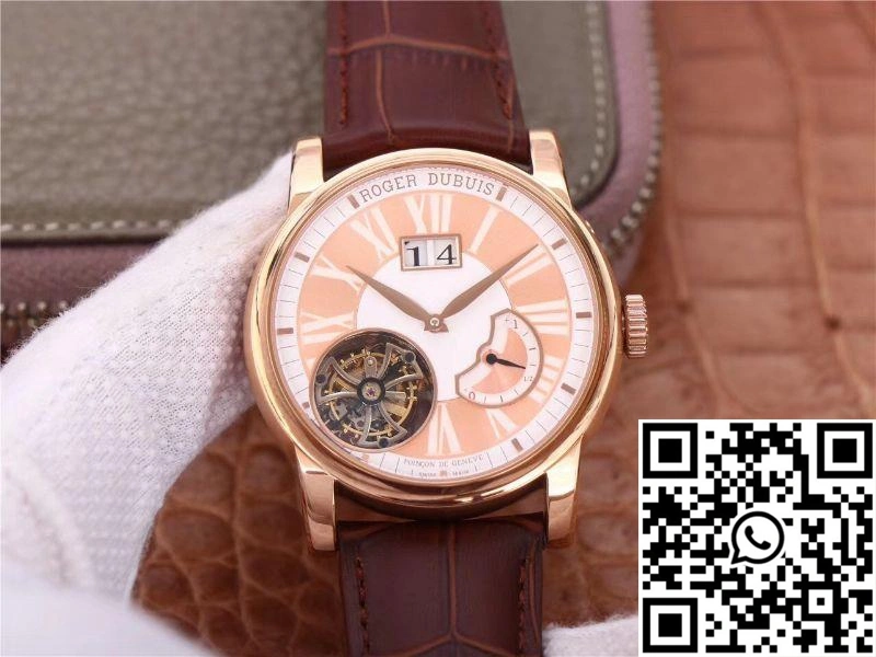 JB Factory Roger Dubuis Hommage Flying Tourbillon RDDBHO0568 Pink