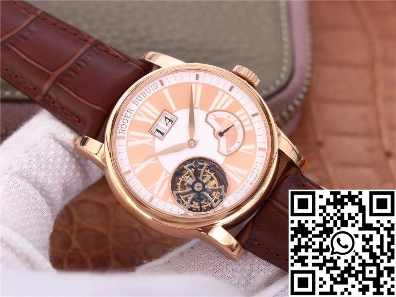 JB Factory Roger Dubuis Hommage Flying Tourbillon RDDBHO0568 Pink