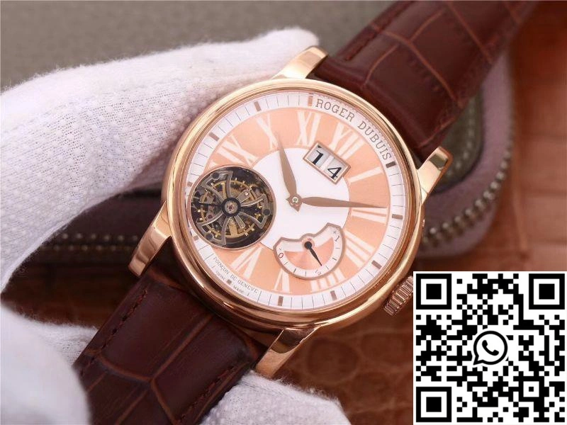JB Factory Roger Dubuis Hommage Flying Tourbillon RDDBHO0568 Pink