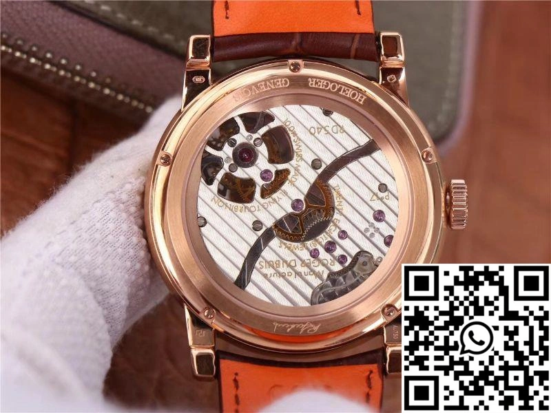 JB Factory Roger Dubuis Hommage Flying Tourbillon RDDBHO0568 Pink