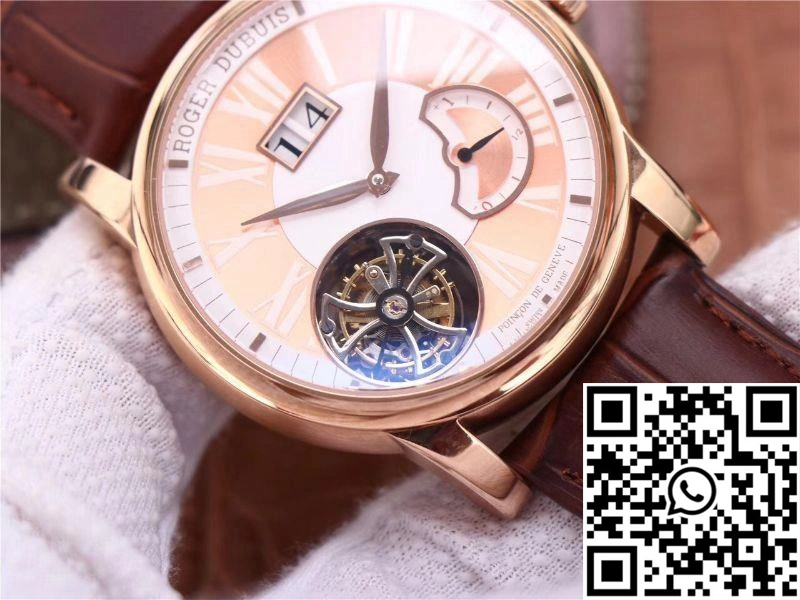 JB Factory Roger Dubuis Hommage Flying Tourbillon RDDBHO0568 Pink
