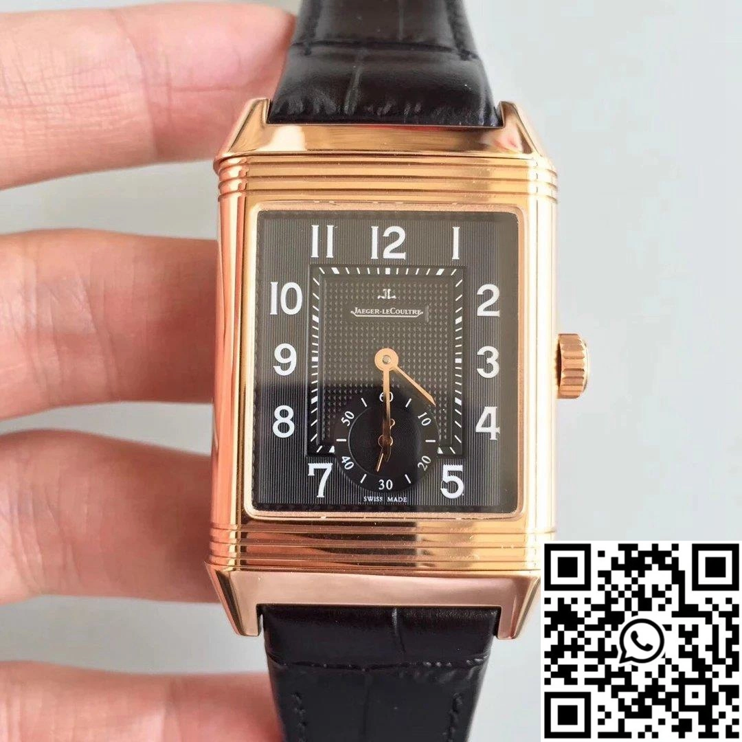 Jaeger-LeCoultre Grande Reverso Q3738420 Rose Gold Black Dial