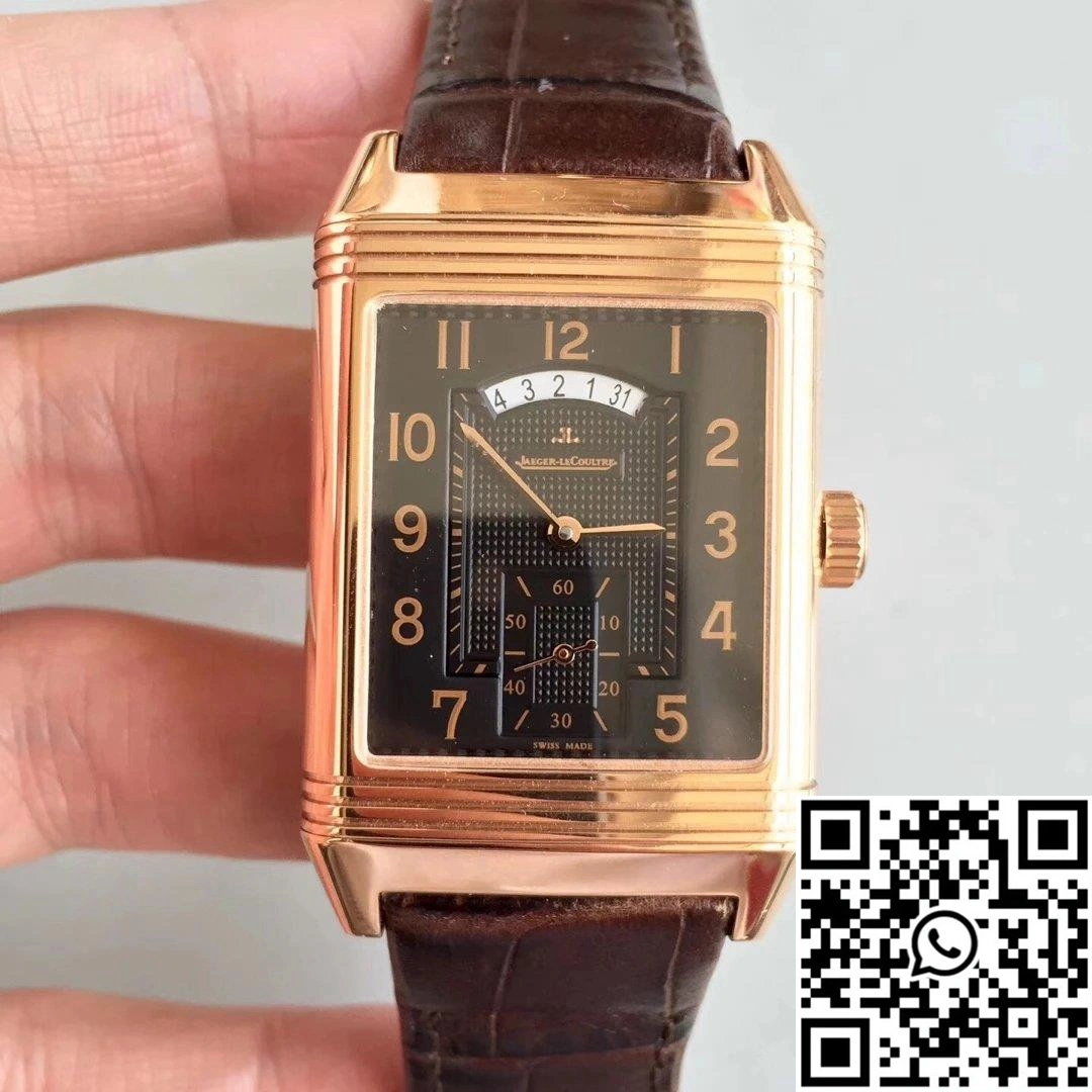 Jaeger-LeCoultre Grande Reverso Q3738420 Rose Gold Black Dial