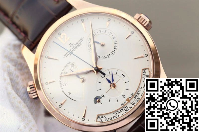 Jaeger-LeCoultre Master Calendar 1428421 Rose Gold White Dial