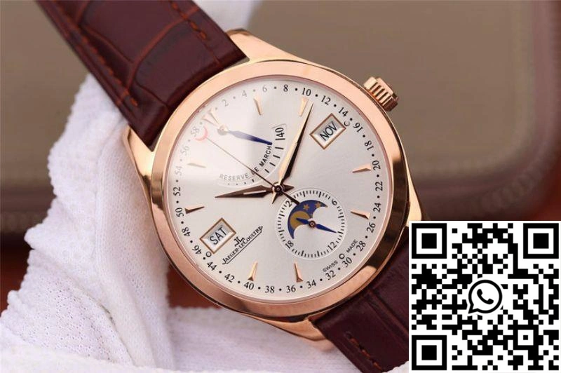 Jaeger-LeCoultre Master Calendar Q151242A Rose Gold Silver Dial