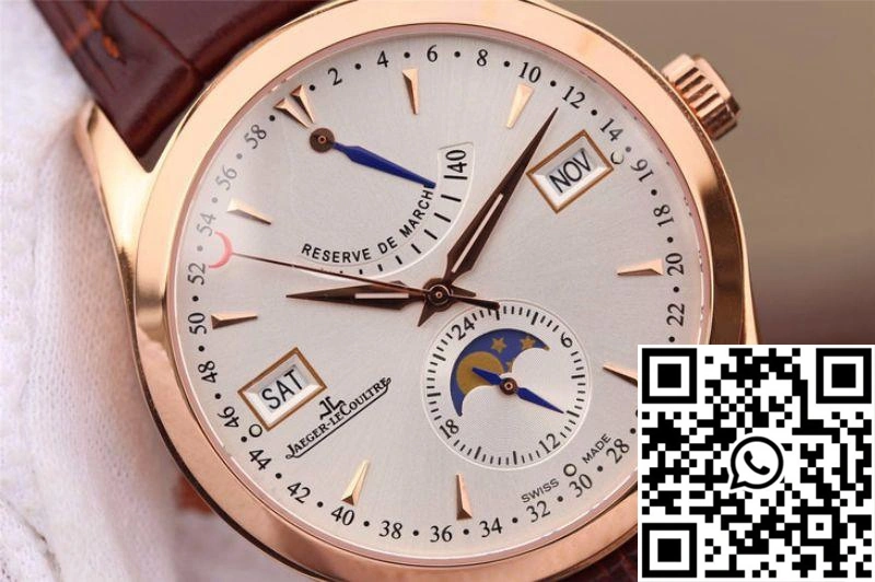 Jaeger-LeCoultre Master Calendar Q151242A Rose Gold Silver Dial