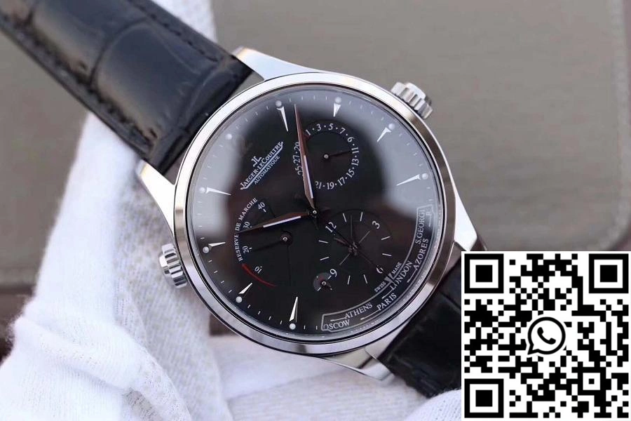 Jaeger-LeCoultre Master Geographic 1428421 TW Factory Black Dial