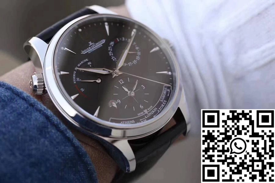 Jaeger-LeCoultre Master Geographic 1428421 TW Factory Black Dial