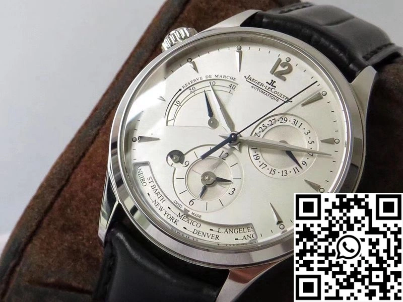 Jaeger-LeCoultre Master Geographic Q1428421 ZF Factory Silver Dial